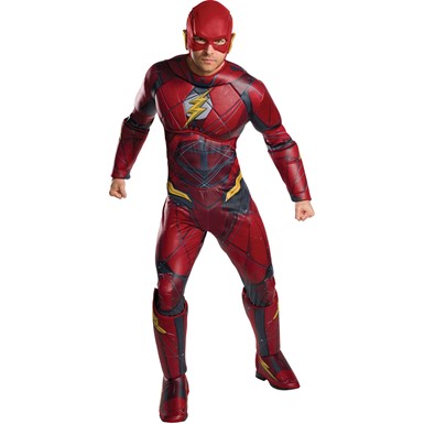 Mens Deluxe Flash Justice League Costume