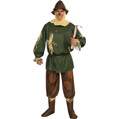 Mens Oz Scarecrow Deluxe Halloween Costume size Standard