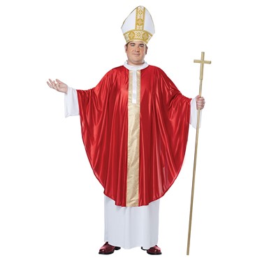 Mens Plus Size The Pope Costume Size 48-52