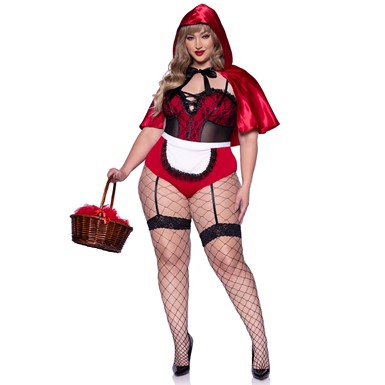 Miss Red Riding Hood Plus Size Womens Costume