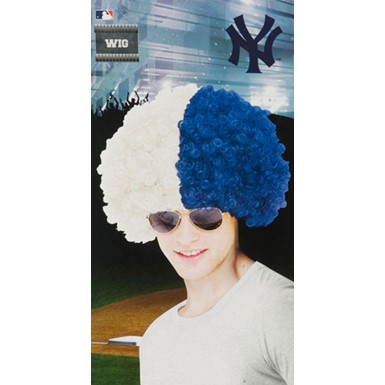 New York Yankees Wig Baseball Halloween Accessory