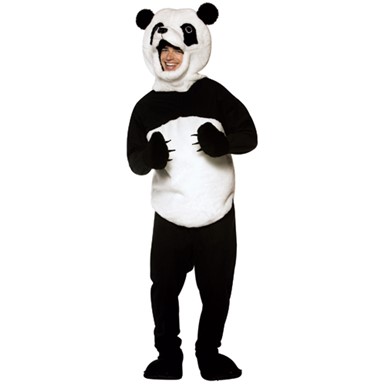 Panda Mascot Padded Adult Standard Costume