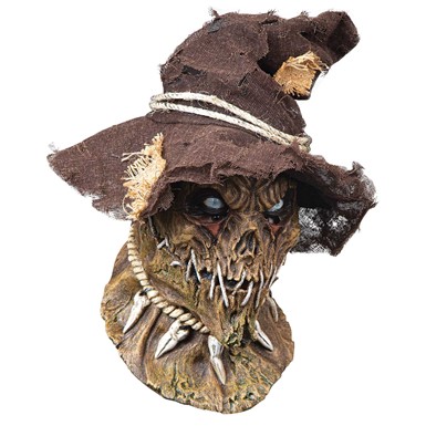 Possessed Scarecrow Adult Horror Halloween Mask