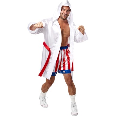 Rocky Balboa Trunks and Robe Adult Costume