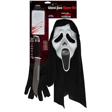 Scream Ghost Face Slayer Kit with Voice Changer Accessory