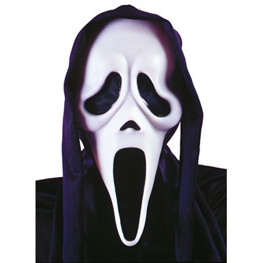 Scream Movie Ghost Mask for Adult Halloween Costume