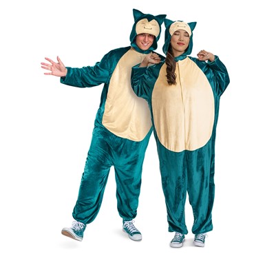 Snorlax Pokemon Adult Jumpsuit Halloween Costume