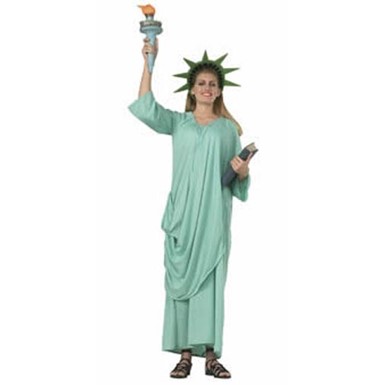 Statue of Liberty Adult Standard Size Costume 12