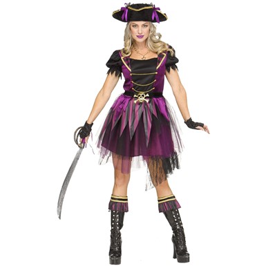 Stormy Seas Queen Sexy Pirate Womens Costume