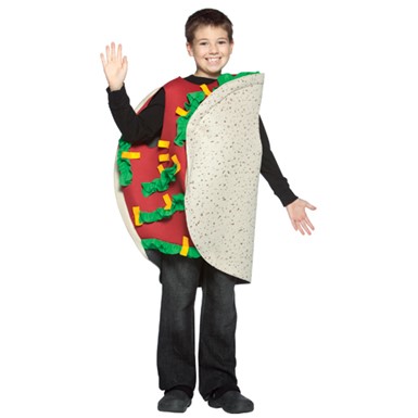 Taco Kids Medium Sized Halloween Costume