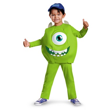 Toddler Monsters Inc. Deluxe Mike Costume