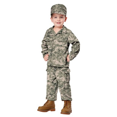 Toddler Soldier Halloween Costume