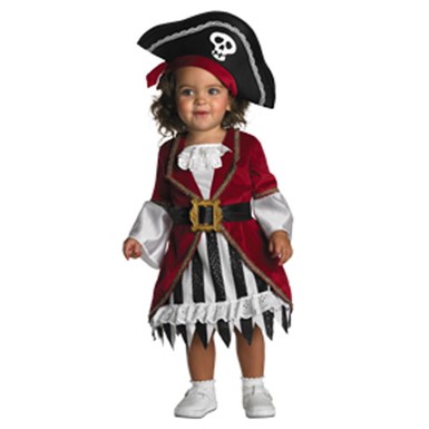 Too Cute Pirate Princess Infant 12-18 Mon Costume