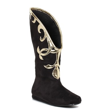 Womens Alba Black Middle Eastern Costume Boots
