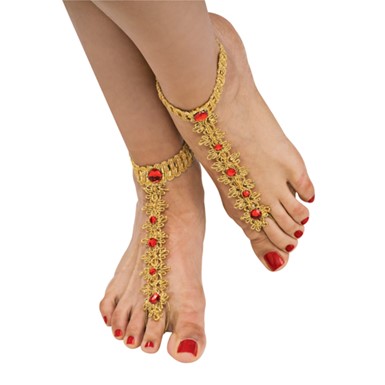 Womens Bollywood Foot Decorations