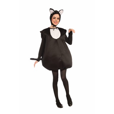 Womens Cute Black Cat Costume Size Standard 6-14