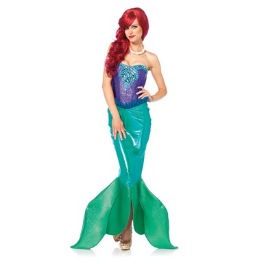 Womens Deep Sea Siren Mermaid Halloween Costume