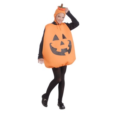 Womens Lady Pumpkin Halloween Costume Size Standard