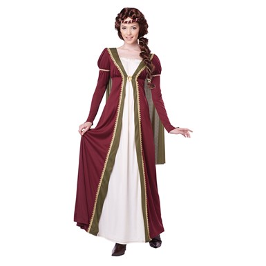 Womens Medieval Maiden Halloween Costume