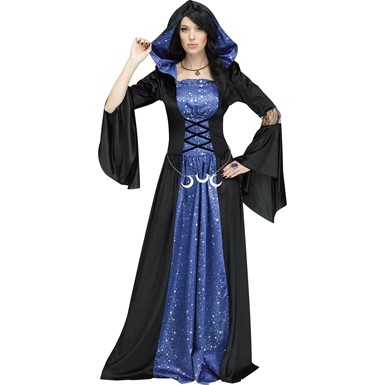 Womens Moonlight Sorceress Halloween Costume