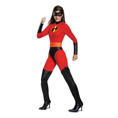 Womens Mrs. Incredible Classic Superhero Costume