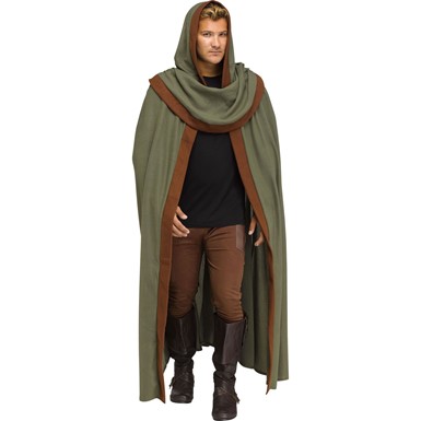 Woodland Warrior Cloak Adult Renaissance Costume