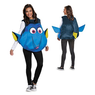 Adult Dory Fish Disney Costume Standard Size