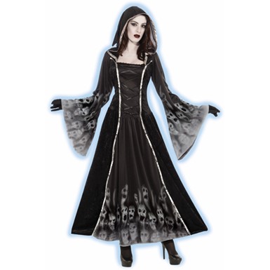 Womens Ghostly Spirit Halloween Costume Size Standard