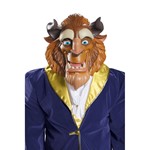 Adult Deluxe Beast Full Face Vinyl Mask for Costume