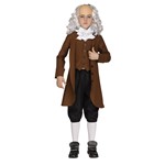 Boys Ben Franklin American President Costume