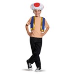 Child Super Mario Toad Halloween Kit