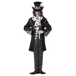 Dark Mad Hatter Mens Gothic Halloween Costume