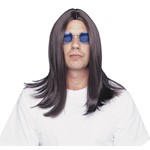 Deluxe Ozzy Osbourne Black Sabbath Long Costume Wig