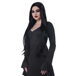 Extra Long Black Witch Cosplay Wig Costume Accessory