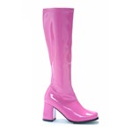 Fuchsia Go Go Womens Pink Knee High Boots