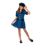 Girls Lady Cop Halloween Costume