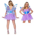 Iridescent Waist Cincher Fairy Wings for Costume