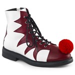 Mens It Pennywise Clown Lace-Up Ankle Boots