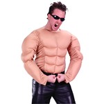 Mens Muscle Shirt Weightlifter Venice Beach Costume