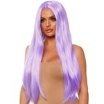 Reality TV Star 33" Center Part Lavender Wig Accessory