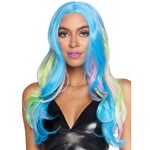 Sea Siren Mystic Hue 27" Mermaid Multicolor Wig