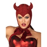 Sexy Little Devil Red Bonnet Hat Costume Accessory