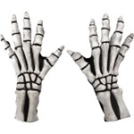 White Skeleton Gloves Accessory for Halloween Costume