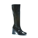 Womens Black 3" Heel Gogo Boots