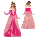 Womens Princess Aurora Ball Gown Disney Costume