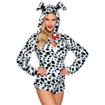 Womens Sexy Darling Dalmatian Halloween Costume