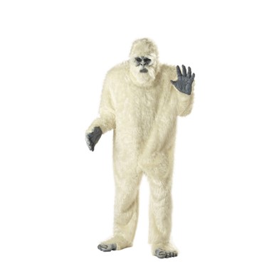 Abominable Snowman Adult Mens Halloween Costume