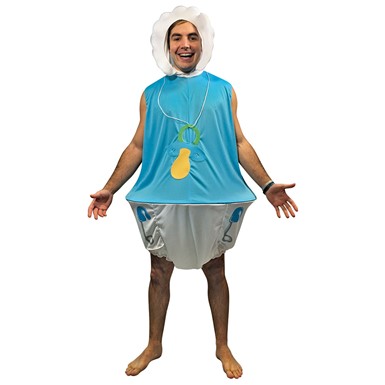 Adult Baby Hoopster Funny Halloween Costume