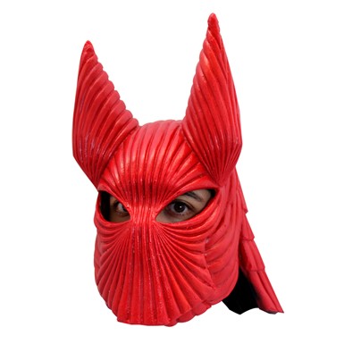 Adult Bram Stocker's Dracula Red Helmet Armor Latex Mask