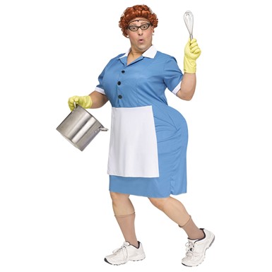 Adult Cafeteria Lady Halloween Costume